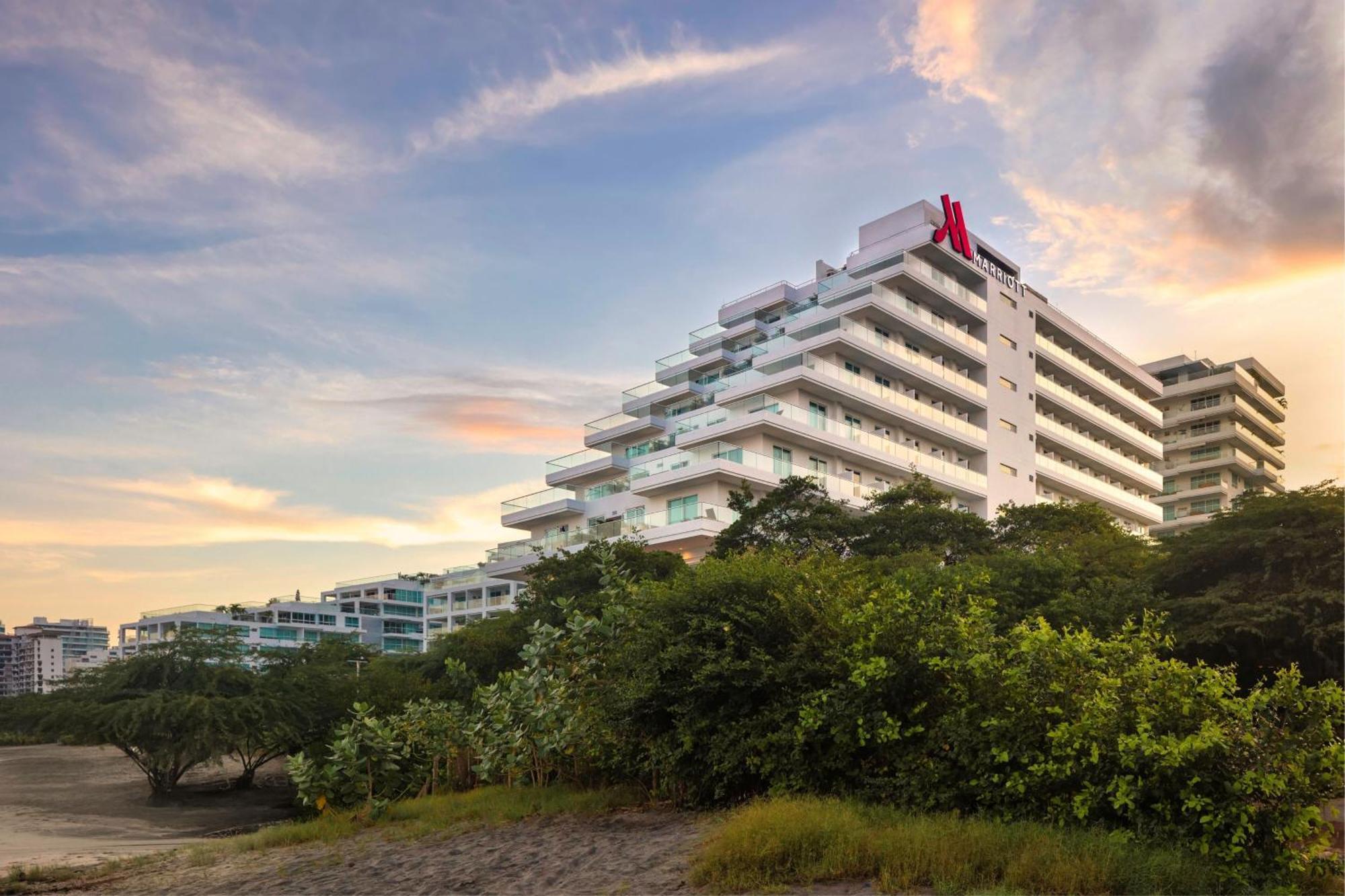 산타 마르타 메리어트 리조트 플라야 도르미다 산타마르타 외부 사진 The Marriott Cancun Resort