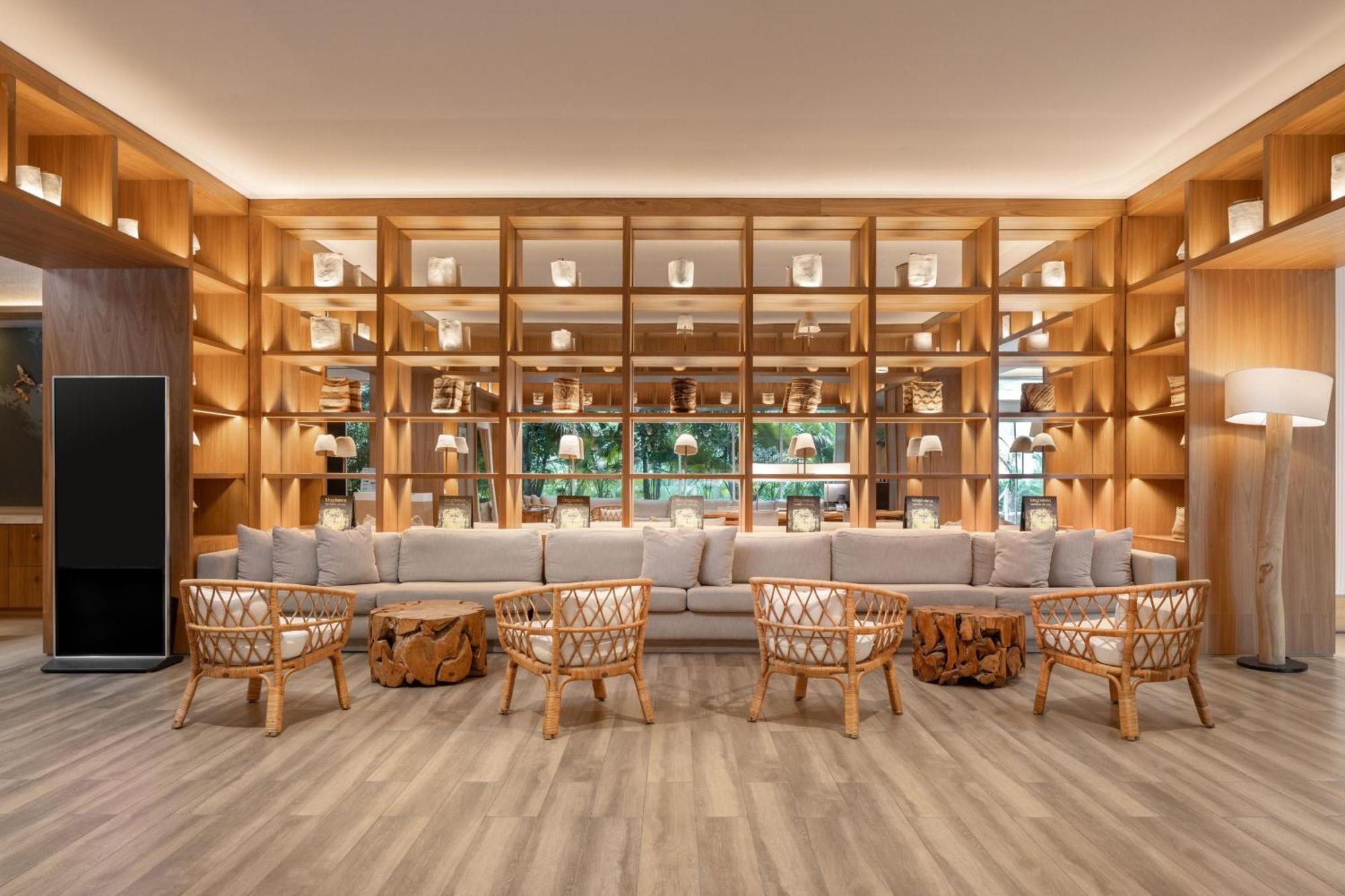 산타 마르타 메리어트 리조트 플라야 도르미다 산타마르타 외부 사진 The Library